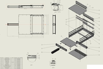 do manufacturing drawings from your model or product sketch