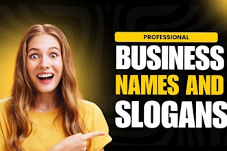 create catchy, brandable business name ideas with expert strategies