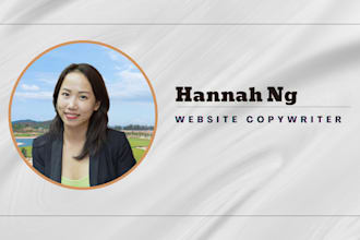 improve and write your website content