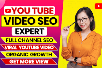 do best youtube channel SEO for improving video ranking on search result