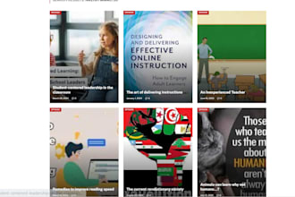 write engaging education articles, lesson plans and teaching content
