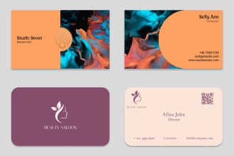 do professional modern minimalist business visiting card