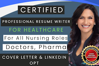 write and edit federal resume for USA job CV, medical, IT, engineer, tech roles
