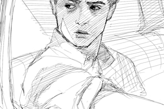 make a portrait sketch for you