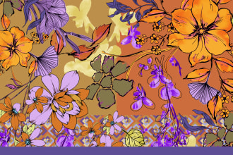 design vector and digital repeat pattern designs for you