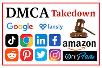 send dmca takedown notice to copyright,harassment,and leaked content