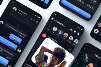 develop messaging app, social media app, chat app