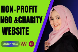 do nonprofit website, fundraising, donation, ngo, non profit and charity website