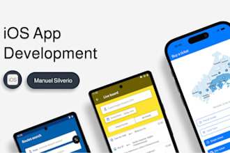 develop a native ios app with swift and swiftui