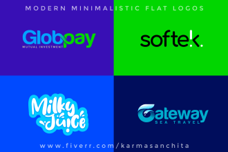create modern minimalist timeless logo in 1 day