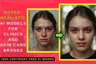 create before and after ai models for your aesthetic brands