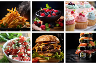 use ai to create royalty free stock photos for your restaurant or food business