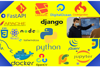 do python, php, django, flask development and debugging