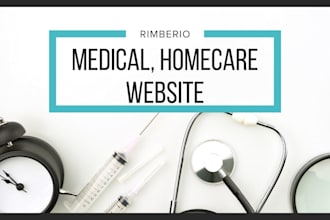 build healthcare staffing agency website, home care website, recruitment website