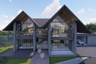 create 3d sketchup models and lumion render fastly