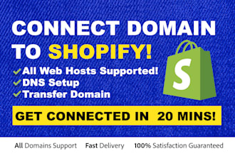 connect your domain to shopify store