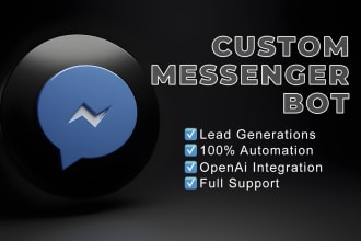 design and deploy a high performance facebook messenger bot