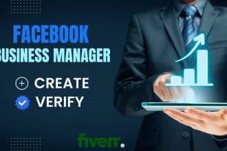 create and manage facebook business manager and fb ads account