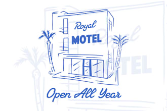 do hand drawn vintage illustration for your brand
