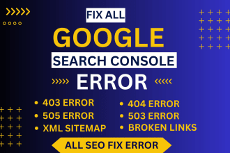 fix 404, 403, 503, 500, fatal, and critical errors in wordpress websites