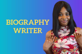 convert your CV, resume into a catchy biography or bio