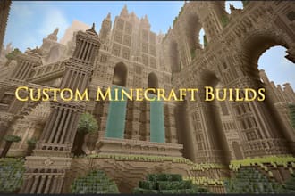 create intricate minecraft worlds and structures for you