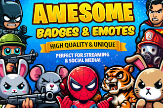 draw twitch emotes and twitch sub badges