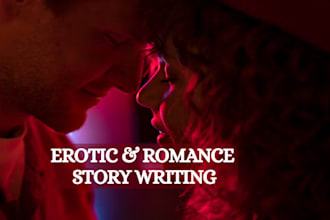 write erotic story, romance story, romance ghostwriter, erotic writing, rewrite