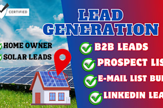 do lead generation b2b leads email list building