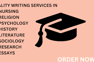 do nursing psychology history sociology literature and religion research writing