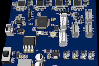 implement schematic design, pcb production, and pcba generation