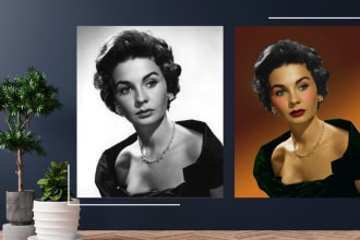 enhance, resize, crop, sharpen restore and upscale low quality images and photos