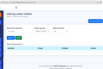 provide random CSV upload spoof caller id for asterisk freepbx