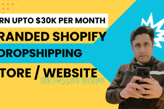 build a 6 figure passive income dropshipping shopfiy store