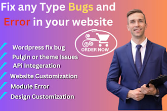 fix errors and bugs in wordpress , react angular and php