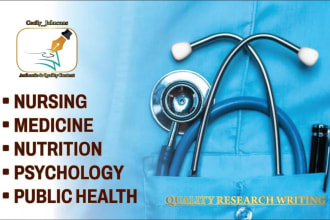 do essays in nursing, public health, history, literature, case studies