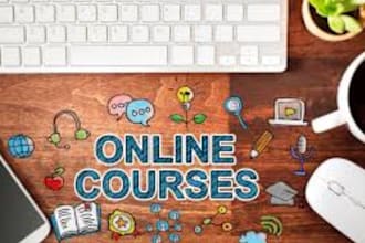 create or rebrand online course content, curriculum, website design, ppt slides