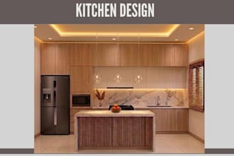 create kitchen cabinet shop drawings  3d renderings