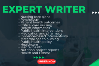 do unique nutrition, nursing, healthcare, public health, essays and articles