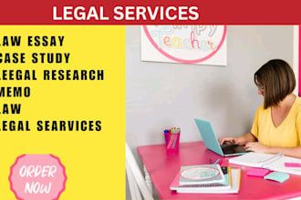 do law essays, company law, case briefs, legal research and case study