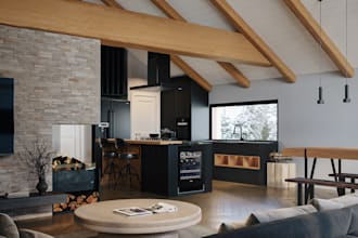 create interior photorealistic rendering