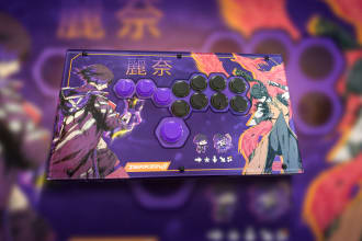 design a custom artwork for your arcade fightstick
