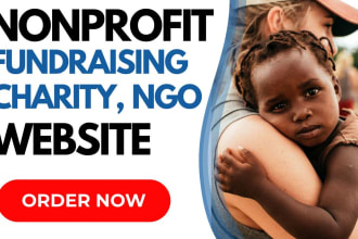 design charity website nonprofit website ngo website fundraising website