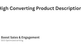do writing or translation or product description for you