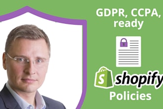 write shopify ready privacy policy and terms of service