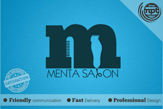 design a negative space LOGO
