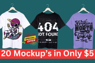 do realistic t shirt mockup mock up and awesome t shirt mockup