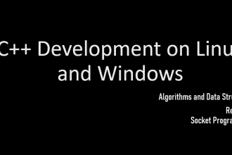 assist c and cpp projects on both linux and windows platforms