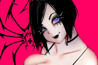 draw your original character, fanart in anime, cartoon or my own style for you