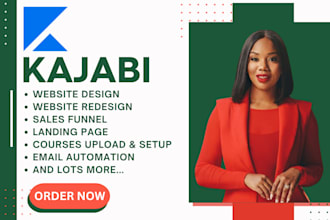 kajabi website design kajabi online course kajabi sales funnel kajabi expert